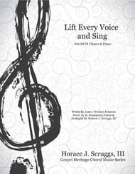 Lift Every Voice and Sing SATB choral sheet music cover Thumbnail